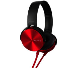 SONY  MDR-XB450APR Headphones - Red
